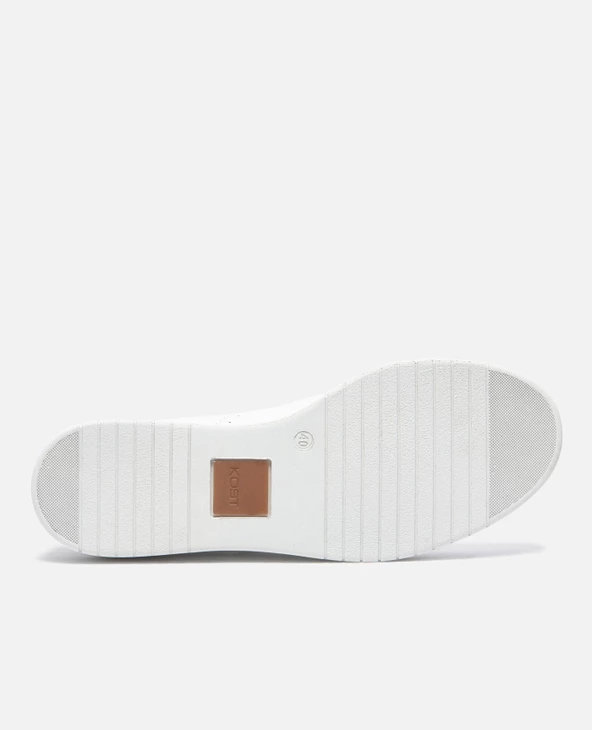 KOST Sneakers 脡co-Responsable Blanches Cuir Homme - Image 10