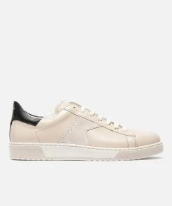 KOST Sneakers Éco-responsable Cuir Beige Mixte