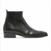 KOST Boots Cuir Noir Femme