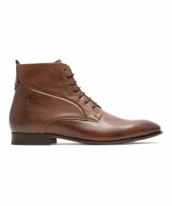 KOST Boots Cuir Marron Homme