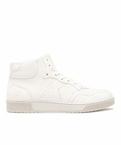 KOST Sneakers Cuir Tannage Végétal Blanc Homme