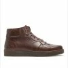 KOST Sneakers Cuir Tannage Végétal Marron Homme