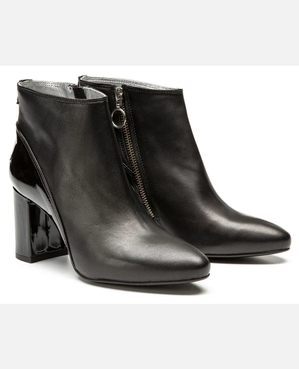 KOST Boots Cuir Noir Femme - Image 6