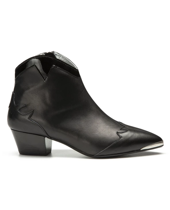KOST Boots Cuir Noir Femme - Image 6