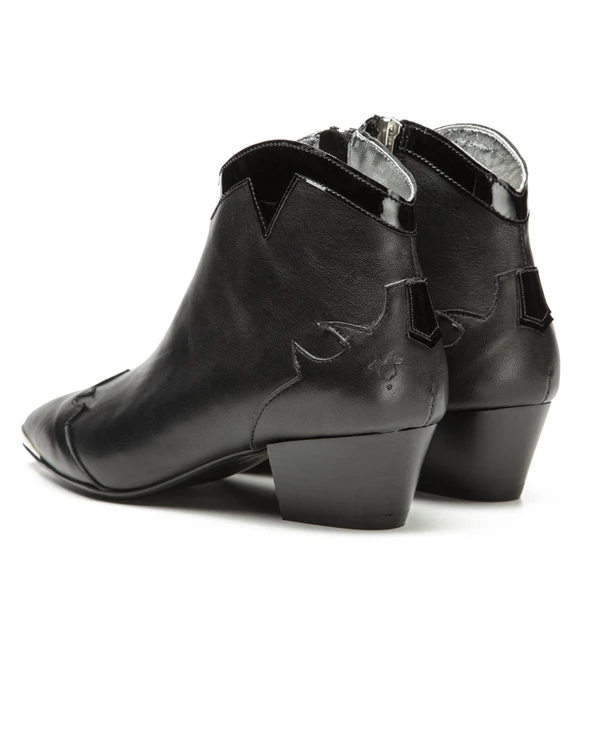 KOST Boots Cuir Noir Femme - Image 9