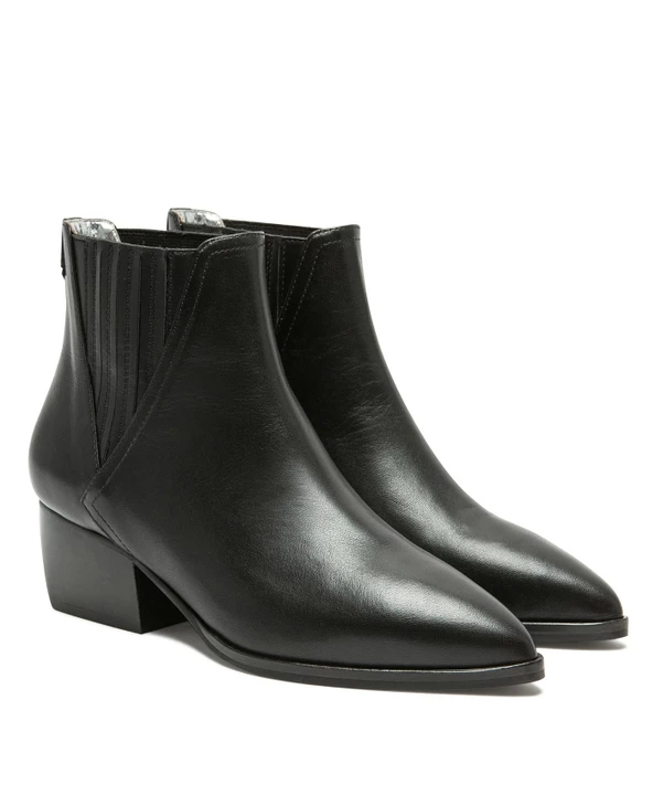 KOST Chelsea Boots Cuir Noir Femme - Image 7