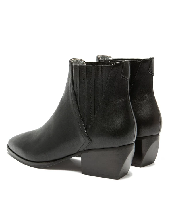 KOST Chelsea Boots Cuir Noir Femme - Image 9