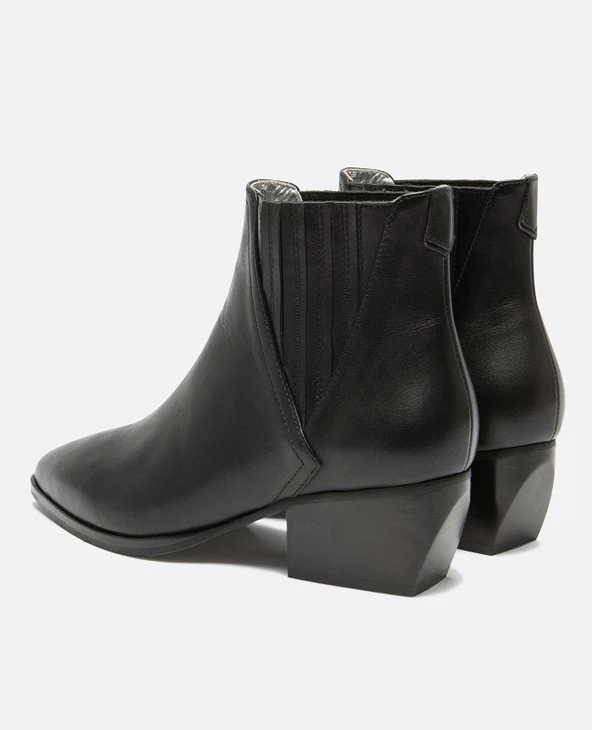 KOST Chelsea Boots Cuir Noir Femme - Image 2