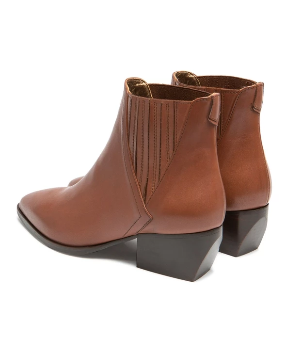 KOST Chelsea Boots Cuir Marron Femme - Image 9