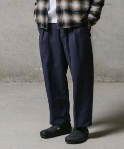 Eat Dust Maharajah Chino Cotton Twill Navy