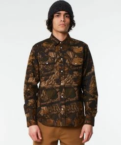 Eat Dust WESTERN SHIRT HUNTER CAMO CAMO
