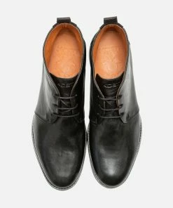 KOST Chukka Boots Cuir Noir Homme