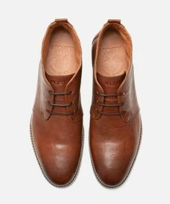 KOST Chukka Boots Cuir Marron Homme