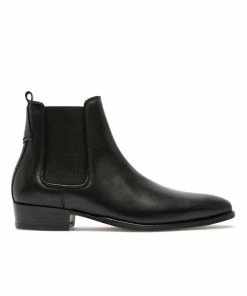 KOST Chelsea Boots Cuir Noir Femme