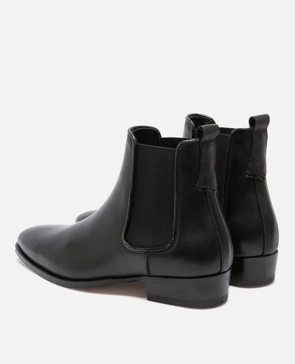 KOST Chelsea Boots Cuir Noir Femme - Image 9