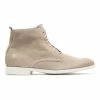 KOST Boots Made In France Croûte Velours Taupe Homme