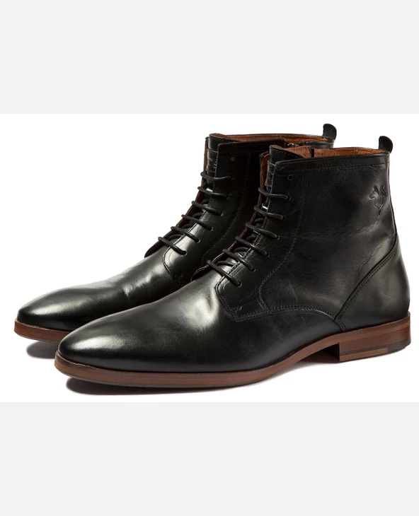 KOST Boots Cuir Noir Homme - Image 4