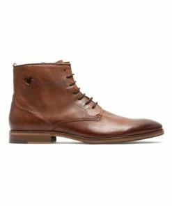 KOST Boots Cuir Marron Homme