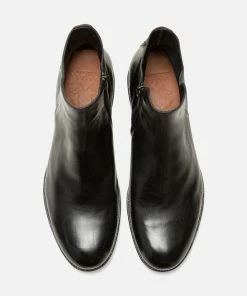 KOST Boots Cuir Noir Homme