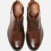 KOST Boots Cuir Marron Homme