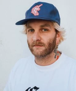 Eat Dust Snapback Unicorn Navy