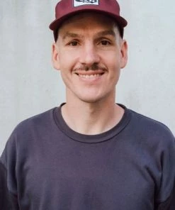 Eat Dust Snapback ED673 Canvas Cherry