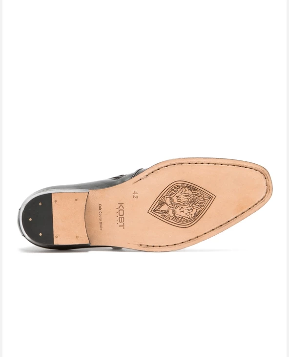 KOST Boots à Talons Cuir Noir Homme - Image 5