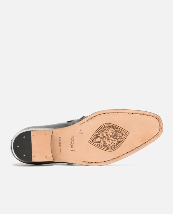 KOST Boots à Talons Cuir Noir Homme - Image 9