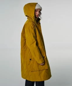 Eat Dust G.o.D Field Coat Dry Waxed Cotton Olivine