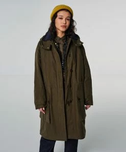 Eat Dust G.o.D Field Coat Dry Waxed Cotton Khaki Brown