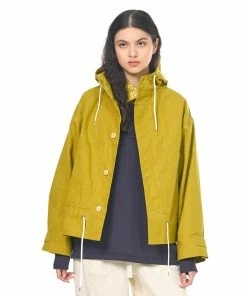 Eat Dust G.o.D Nuclear Rain Jacket Waxed Cotton Olivine