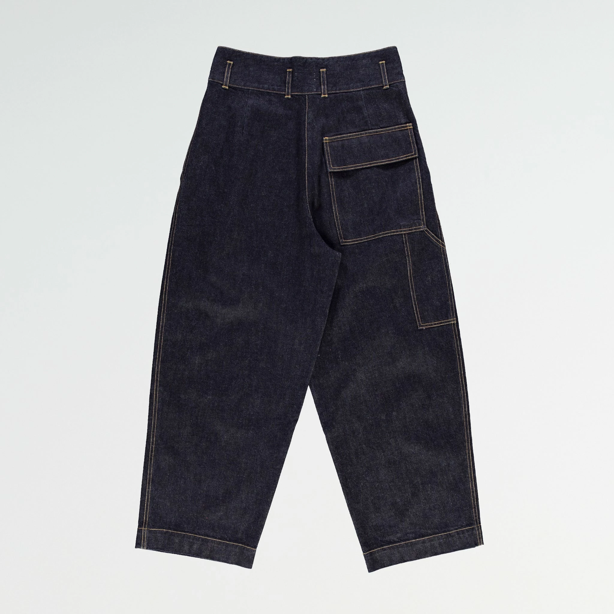 Eat Dust G.o.D British Worker Selvedge Denim Indigo - Image 4