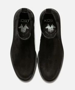 KOST Chelsea Boots Croûte Velours Homme