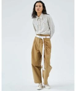 Eat Dust G.o.D Belt Webbing Canvas White