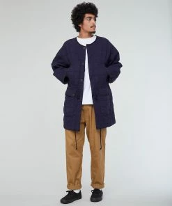 Eat Dust Power Liner Cotton Quilt Dark Navy