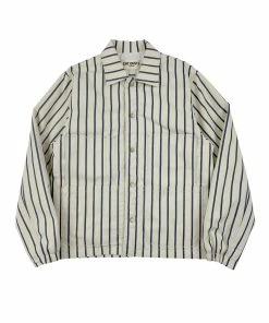 Eat Dust Dogtown Jacket Yankee Stripe Natural & Blue