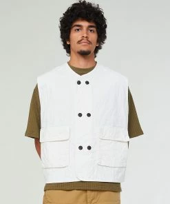 Eat Dust Battle Vest Mighty Cotton Milk