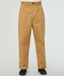 Eat Dust Officer Chino Crispy Cotton Sand