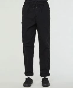 Eat Dust Gonz Pants Herringbone Twill Black