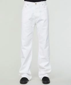 Eat Dust D66 Baggy Fit White Denim