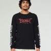 Eat Dust Duane Longsleeve Dust Bliss Jersey Cotton Black