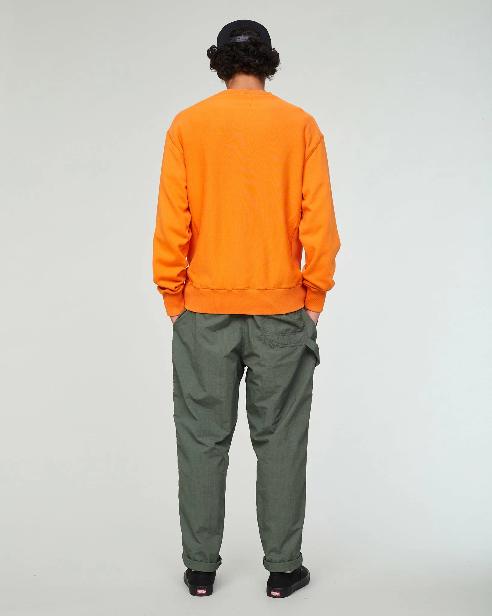 Eat Dust Steeve Sweater Cotton Fleece Tangerine - Image 5