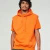 Eat Dust Rocky Sweatshirt Cotton Fleece Tangerine