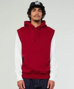 Eat Dust Rocky Sweatshirt Cotton Fleece Wine