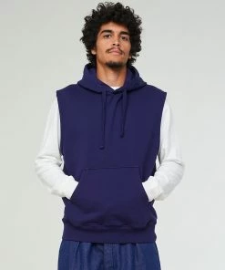 Eat Dust Rocky Sweatshirt Cotton Fleece Indigo