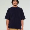 Eat Dust Big T Peluche Jersey Dark Navy