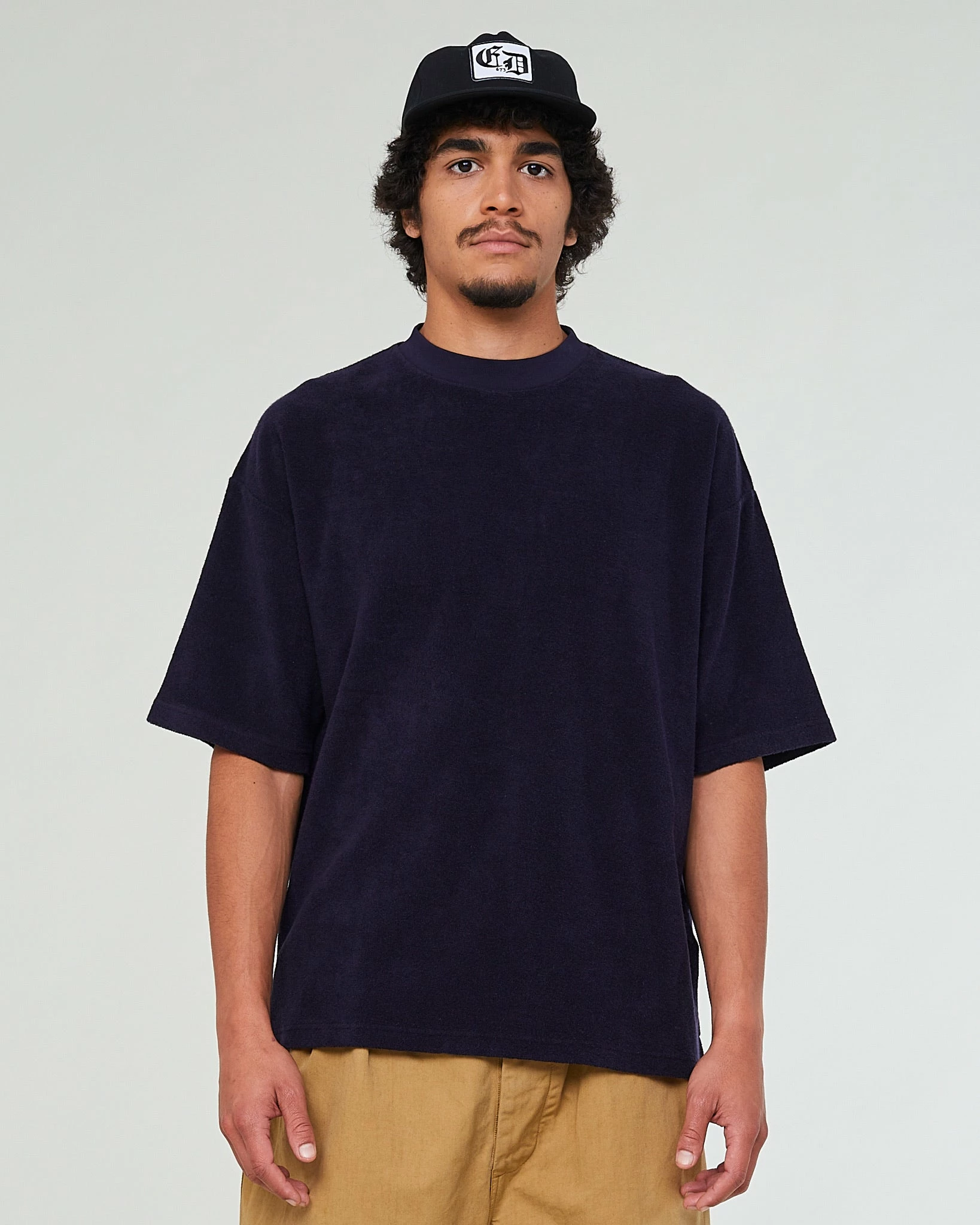 Eat Dust Big T Peluche Jersey Dark Navy
