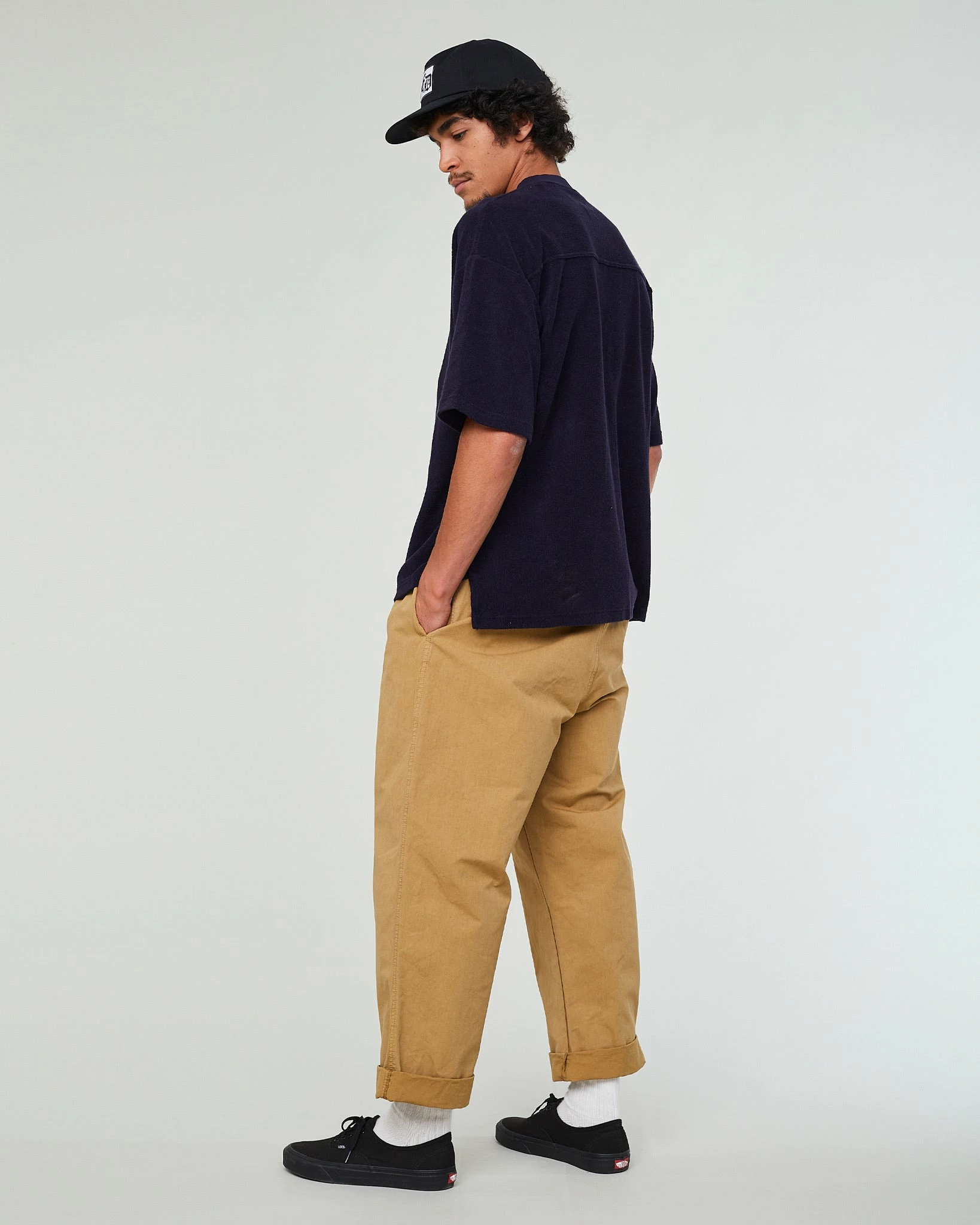 Eat Dust Big T Peluche Jersey Dark Navy - Image 5