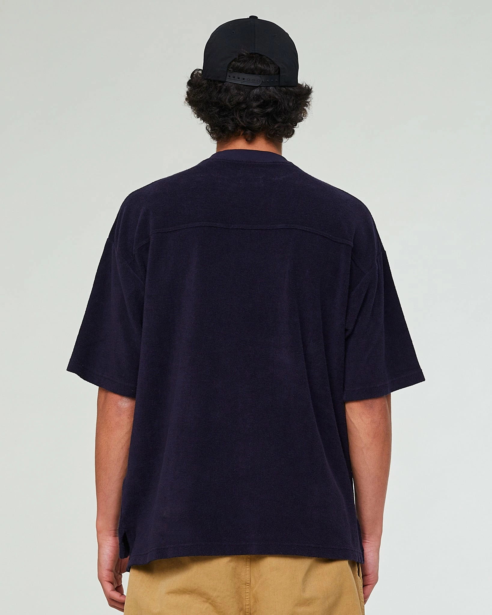 Eat Dust Big T Peluche Jersey Dark Navy - Image 6