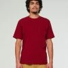 Eat Dust Pocket T Cotton Hemp Wine